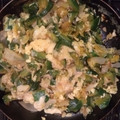 El cooksnap de Bárbara Nuñez cuando hizo Revuelto de zapallitos light.