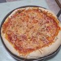 El cooksnap de Cookeate cuando hizo Pizza masa pan Domino's.