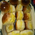 El cooksnap de Romi Garcia cuando hizo Miguelitos relleno de crema pastelera.