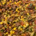 El cooksnap de Arturo Olvera cuando hizo Calabazas con carne molida.