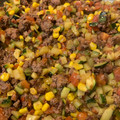 El cooksnap de Arturo Olvera cuando hizo Calabazas con carne molida.
