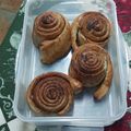 El cooksnap de Tamara Espinoza cuando hizo Rollos de canela.