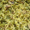 El cooksnap de María Angeles Del Pino cuando hizo Arroz frito con setas y espárragos.