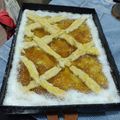 El cooksnap de Milagros Gomez cuando hizo Pastafrola.