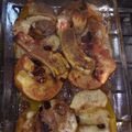 El cooksnap de @Arielbig cuando hizo Manzanas verdes al horno.