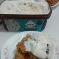 El cooksnap de Nayibe Parra cuando hizo Torta de Pan con bocadillo en sartén.