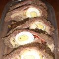 El cooksnap de Natii cuando hizo Arrollado de carne picada.