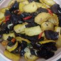 Cooksnap dari neneng karyanah untuk resep Tumis jamur kuping hitam dan tahu