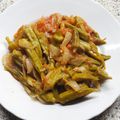 Cooksnap από EleniAV στη συνταγή Μπάμιες κοκκινιστές στην κατσαρόλα 🥘