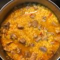 El cooksnap de maria jose cuando hizo Arroz caldoso, con magro de cerdo y costilla.