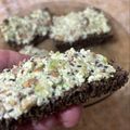 El cooksnap de cristinarecetas cuando hizo Pan de lino sin harina, ni materia grasa, ideal para dietas y apto celíacos.
