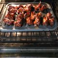 El cooksnap de Carlos Leonel Rivera cuando hizo Costillas BBQ.