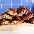 Sally Strong's cooksnap of when they made Vickys Easter Apple Cinnamon Hot Cross Buns, GF DF EF SF NF.