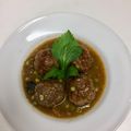 El cooksnap de Lola cuando hizo Albóndigas de pescado en salsa de vino blanco con Thermomix.