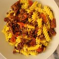 Cooksnap από Lil Kou στη συνταγή Βίδες σαλάτα με φακές και λιαστή ντομάτα