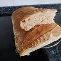 El cooksnap de juani Gernika cuando hizo Pan casero con masa madre.