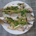 Cooksnap dari Audrey Ompusunggu untuk resep Chinese steamed fish (ikan ekor kuning kukus)