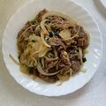 April Hsiao 的 蔥爆牛五花 cooksnap