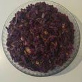 El cooksnap de Su GM cuando hizo Lombarda rehogada con manzana y almendras.