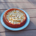 El cooksnap de Montse Ruiz cuando hizo Tarta de manzana y flan🍏🍏🍏.
