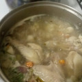 El cooksnap de Javier Azogue cuando hizo Sopa de Pollo ecuatoriana.