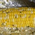 Shari's cooksnap of when they made Corn on the cob with garlic herb butter.