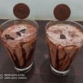 Mamta Dwivedi का कुकस्नैप जब उन्होंने ओरिओ मिल्क शेक (oreo milk shake recipe in Hindi) बनाया था।