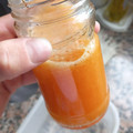 El cooksnap de Yamila cuando hizo Licuado de durazno, frutilla, naranja y pomelo.