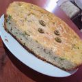 El cooksnap de Caren Troilo cuando hizo Budín salado cebollita parmesano y nueces.