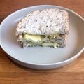 Rachel's cooksnap of when they made A Simple Quick Egg Sandwich 😃#Breakfast#Lunch.