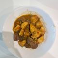 El cooksnap de Manu Ageitos cuando hizo Carne compuesta estilo canario.