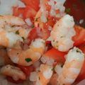 El cooksnap de Maecukin cuando hizo Ceviche de camarón.