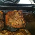 mcarrion75's cooksnap of when they made Honey glazed Baked Pork chops.