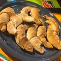 El cooksnap de Karina Rodriguez cuando hizo Bizcochos salados rellenos.