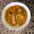 El cooksnap de Àstrid cuando hizo Arroz con marisco🦐.