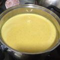 El cooksnap de Claudia Rojas cuando hizo Crema de pepita y zanahoria.