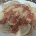 El cooksnap de Natalia cuando hizo Sorrentinos.