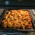 D.Eva Cooksnap-ja, amikor elkészítette a(z) Joghurtos-kéksajtos csirkemell, krumpli és sütőtök ágyon, diétásan receptet.