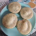 El cooksnap de Natalia Alejandra Martinez cuando hizo Pancito con harina de almendras y avena en microondas.