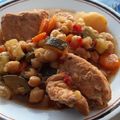 El cooksnap de mary botas cuando hizo Guiso de garbanzos con pollo en olla exprés.