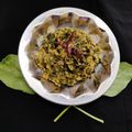Shweta Khode Thengadi's cooksnap of when they made पालक मुग डाळ भाजी (palak moong daal bhaji recipe in marathi).