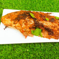 Meenat Kitchen's cooksnap of when they made Grilled fish with chips.