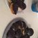 El cooksnap de Jennifer Olivera cuando hizo Alfajores yoyo de chocolate.