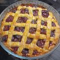 Kstee Cooksnap-ja, amikor elkészítette a(z) Cseresznyés-meggyes rácsos pite receptet.
