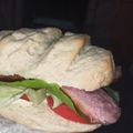 El cooksnap de Fer en la Cocina cuando hizo Choripan uruguayo.