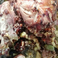 El cooksnap de Ana Vah cuando hizo Pavo navideño relleno.