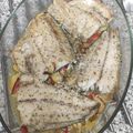 El cooksnap de kixsab cuando hizo Filetes de pescado al horno con cama de patatas.