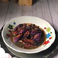 Cooksnap Dapur Yusfarisyia semasa beliau membuat Terung masak kicap pedas.