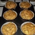 El cooksnap de Marina Colatruglio cuando hizo Muffin de manzana con crumble bajas calorías.