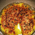 El cooksnap de Diego cuando hizo Pie de manzana en microondas.